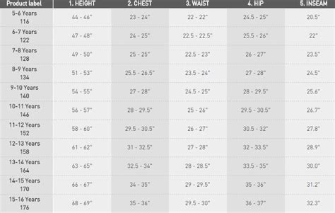 Adidas tiro pants size chart